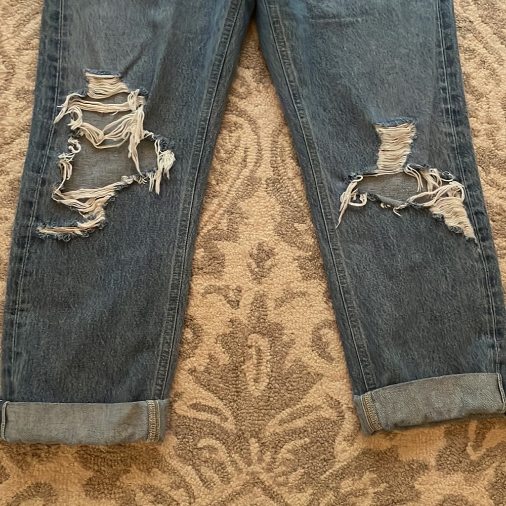 AGOLDE 90’s mid rise loose fit color fallout - Picture 3 of 4